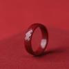 HETICA Feng Shui Cinnabar Ring, Attracting Wealth Cinnabar Feng Shui Ring for Men Women, Wealth and Protection Good Luck Money Amulet Lucky Rings That Bring Good Luck Mother's Day Gifts view 2