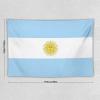 Calculay Argentina Flag Tapestry-Wall Hanging Home Wall Art Tapestry for Living Room/Bedroom/Dormitory Background Poster 40"x60" view 2