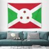 Calculay Burundi Flag Tapestry-Wall Hanging Home Wall Art Tapestry for Living Room/Bedroom/Dormitory Background Poster 60"x80" view 3