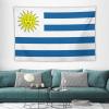 Calculay Uruguay Flag Tapestry-Wall Hanging Home Wall Art Tapestry for Living Room/Bedroom/Dormitory Background Poster 40"x60" view 3