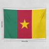Cameroon Flag Tapestry-Wall Hanging Home Wall Art Tapestry for Living Room/Bedroom/Dormitory Background Poster 60"x80" view 2