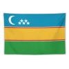 Calculay Karakalpakstan Flag Karakalpakstan Flag Tapestry-Wall Hanging Home Wall Art Tapestry for Living Room/Bedroom/Dormitory Background Poster 40"x60" view 1