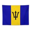 Calculay Barbados Flag Tapestry-Wall Hanging Home Wall Art Tapestry for Living Room/Bedroom/Dormitory Background Poster 60"x80" view 1