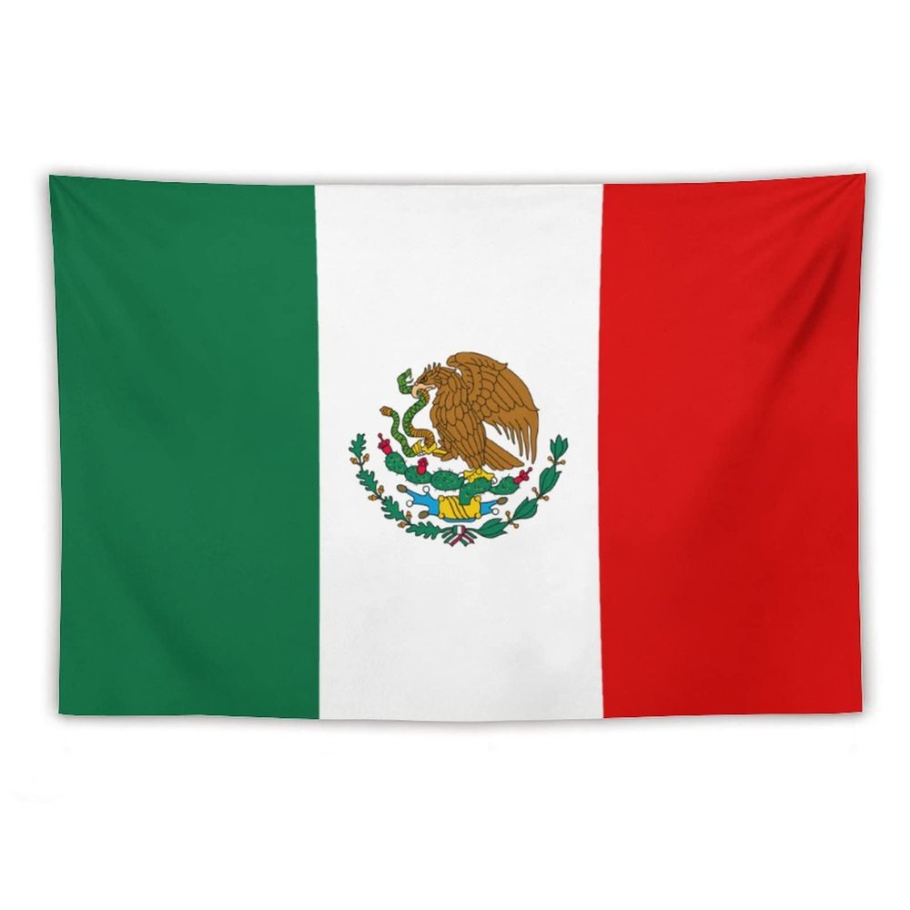 Calculay Mexico Flag Tapestry-Wall Hanging Home Wall Art Tapestry for Living Room/Bedroom/Dormitory Background Poster 40"x60"