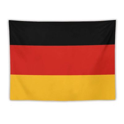 Calculay German Flag Tapestry-Wall Hanging Home Wall Art Tapestry for Living Room/Bedroom/Dormitory Background Poster 60"x80"