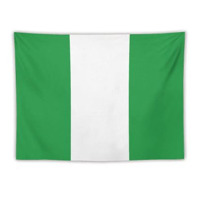 Calculay Nigeria Flag Tapestry-Wall Hanging Home Wall Art Tapestry for Living Room/Bedroom/Dormitory Background Poster 60"x80"