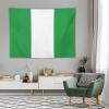 Calculay Nigeria Flag Tapestry-Wall Hanging Home Wall Art Tapestry for Living Room/Bedroom/Dormitory Background Poster 60"x80" view 4