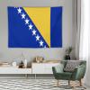Calculay Bosnia and Herzegovina Flag Tapestry-Wall Hanging Home Wall Art Tapestry for Living Room/Bedroom/Dormitory Background Poster 60"x80" view 4