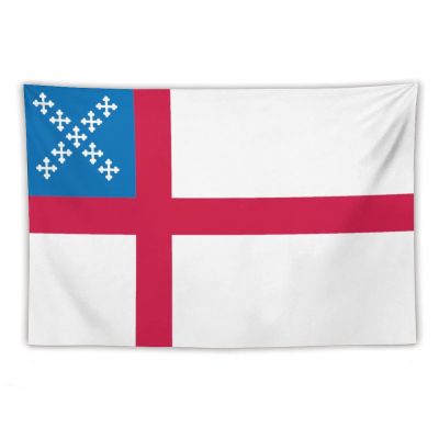 Calculay Episcopal Flag Tapestry-Wall Hanging Home Wall Art Tapestry for Living Room/Bedroom/Dormitory Background Poster 40"x60"