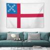 Calculay Episcopal Flag Tapestry-Wall Hanging Home Wall Art Tapestry for Living Room/Bedroom/Dormitory Background Poster 40"x60" view 3
