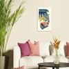 1952 Monaco Grand Prix - Race Cars - Vintage Car Racing Poster by B. Minne c.1952 - Fine Art Matte Paper Print (Unframed) 18x24in view 3