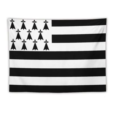 Calculay Brittany Flag Tapestry-Wall Hanging Home Wall Art Tapestry for Living Room/Bedroom/Dormitory Background Poster 60"x80"