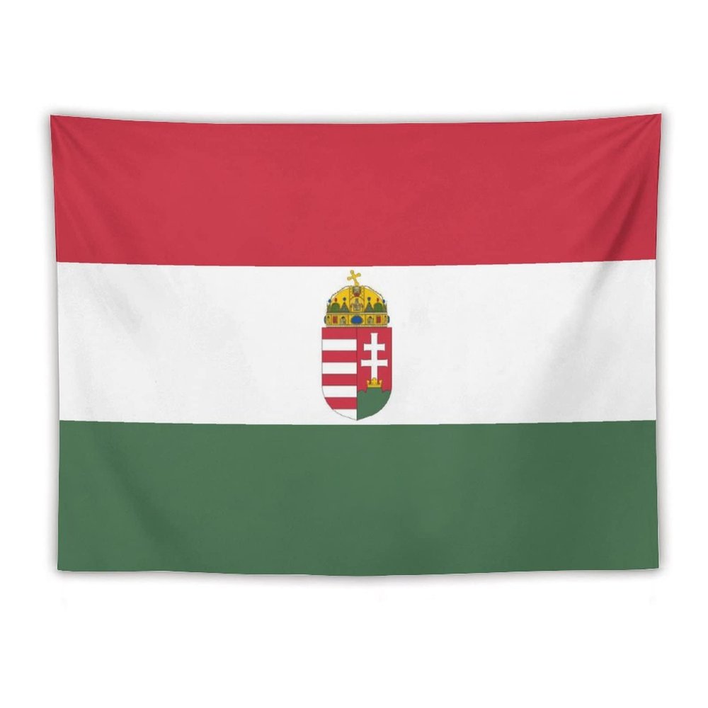 Calculay Hungarian Flag Tapestry-Wall Hanging Home Wall Art Tapestry for Living Room/Bedroom/Dormitory Background Poster 60"x80"