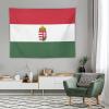 Calculay Hungarian Flag Tapestry-Wall Hanging Home Wall Art Tapestry for Living Room/Bedroom/Dormitory Background Poster 60"x80" view 4