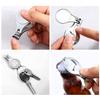 100Pcs Personalized Nail Clipper Bottle Opener with Logo Text for Men Women, Wedding Favors for Guests Bulk,Engraved 4 in 1 Multi Function Bottle Opener Party Holiday Father's Day Graduation Favors view 2