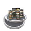 Gadgetime USA Lazy Susan Turntable 2 Pack, 12 inches Non-Skid Round Spinning Spice Organizer - Rotating Rack for Kitchen, Cabinet, Pantry, Fridge, Bathroom Vanity, Countertop view 1