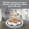 Gadgetime USA Lazy Susan Turntable 2 Pack, 12 inches Non-Skid Round Spinning Spice Organizer - Rotating Rack for Kitchen, Cabinet, Pantry, Fridge, Bathroom Vanity, Countertop view 2