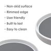 Gadgetime USA Lazy Susan Turntable 2 Pack, 12 inches Non-Skid Round Spinning Spice Organizer - Rotating Rack for Kitchen, Cabinet, Pantry, Fridge, Bathroom Vanity, Countertop view 3