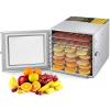 FAHKNS Dehydrater for Food And Jerky Deshidratador De Alimentos Fruit Dehydrator Commercial Used Meat Beef Maker Frutas Lem Herb Dryer 8 Trays Stainless Steel Desidratador view 1