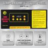 FAHKNS Dehydrater for Food And Jerky Deshidratador De Alimentos Fruit Dehydrator Commercial Used Meat Beef Maker Frutas Lem Herb Dryer 8 Trays Stainless Steel Desidratador view 3
