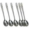 Balwoo [6 P][Made in Korea] Korean Style Soup Spoon 8.5 inch Premium 430(18/0) Stainless Steel Dessert Spoons Dinner Spoon, Table Spoon, Rice Spoon Ice Cream Scoop (The Milky Way) view 1