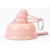 1 Set Plastic Mask Bowl with Spoon Facial Mask Mixing Bowl with Measuring Spoon Mud Mask Mixing Bowl DIY Face Mask Mixing Bowl and Spoon Face Mixing Bowl Set for Lady Women, Pink view 2