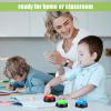 Deekin 16 Pcs Trivia Game Buzzers Bulk Answer Button with Sound and Light Family Games Buzzer for Classroom Teacher Supplies Back to School Team Game Show and Trivia Nights view 4