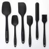 Beereraver Silicone Spatula Set Kitchen Utensils for Baking Cooking Mixing Heat Resistant Non Stick Cookware Set of 6 view 4