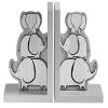CribMATE Wooden Elephant Bookends for Kids Elephant Thematic Bookends for Girls Boys Nursery Room Decor view 3