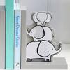 CribMATE Wooden Elephant Bookends for Kids Elephant Thematic Bookends for Girls Boys Nursery Room Decor view 4