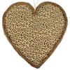 22.5"Lx22"H Vine Leopard Prt Heart KG3019 view 1