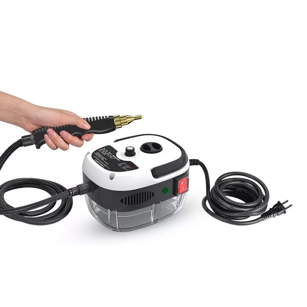 Tnfeeon Handheld Steam Cleaner Extended Nozzle Brush 2500W 3BAR High Pressure High Temperature Fast Heating Steam Cleaner 110V for Air Conditioner Kitchen