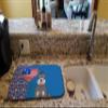 Caroline's Treasures WDK5284DDM Salt Pepper Schnauzer USA American Dish Drying Mat Absorbent Dish Drying Mat Pad for Kitchen Counter Dish Drainer Mat for Countertop, 14 x 21", Multicolor view 2