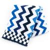 MACKENZIE-CHILDS Royal Zigzag Bath Towel, Cute Decorative Bath Towel for Bathroom Decor view 1
