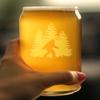 Bevvee Bigfoot Beer Can Pint Glass - Funny Bigfoot Gifts for Sasquatch Enthusiasts - 16 Oz Pint Glasses view 4