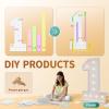 imprsv 4FT Marquee Numbers, Light Up Numbers 5 for 15th 50th Birthday Decorations, Large Light Up 5 Anniversary Party Deco, Pre-Cut Foam Board Kit view 2