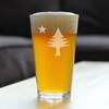 Bevvee Old Maine Flag Pint Glass for Beer - Original 1901 State of Maine Flag Gifts for Women & Men Mainers - 16 Oz Pint Glasses view 2