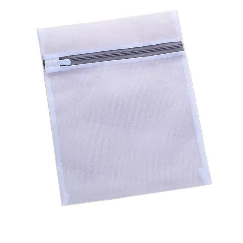 Fine Net Laundry Bag Washing Machines Dirty Laundry Basket Travel Shoes Organizer Mesh Bags Woman Bra Clothes Organizer (Color : Fine net 25x30cm)