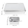 MOUMOUTEN Seasoning Box, 6 Grid Stainless Steel Storage Container Condiment Jars Seasoning Box with Cover and Spoon Kitchen Utensils for Home Restaurant view 4