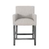 Christopher Knight Home Armga Upholstered 26 inch Counter Stool - Light Gray/Gray view 1