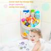 Ligereza Baby Bathtub Toy Storage 17" x 13" Bathtub Toy Holder Mesh Let Baby Bathtub Toys To Dry Faster, Bath tub Toy Organizer For 1-3 Year Old Toddler Bathtub Toys view 3