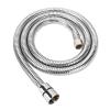 LukLoy Stainless Steel Shampoo Bowl Hose, 1/4" Thread Water Pipe to 1/2" Thread Sprayer Head for Barber Shop & Salon Sink Replacement Part for Shampoo Bowl Faucet and Sprayer, 47" Long view 1