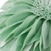 JWH 3D Flower Throw Pillow Cover Decorative Round Floral Cushion Sunflower Pattern for Sofa Couch Bed Bedroom 12 Inch Mint Green Velvet view 3