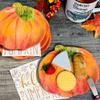 Chic Thanksgiving "Hello Pumpkin" Beverage Foil Stamped Napkins - 16ct - Perfect for Fall Gatherings & Festive Celebrations view 3
