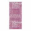 Artsadd Custom Beach Towel with Names, Customized Name Pink Shower Towel Personalized Bath Towel for Kids Girls Boys Bathroom Swimming Pool Accessories 30"X60" Small Towel view 2