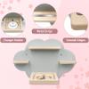 Wall Shelf (Cloud) for Toniebox, Charging Station and 12-18 Tonie Figures, Magnetic Wooden Floating Shelf Compatible with Toniebox MP3 Audio Player & Character, Storage Rack for Kids Play Room view 4