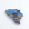 Sarajevo Bosna i Hercegovina Refrigerator Magnet Travel Souvenir 3D Decoration Magnetic Sticker Hand Painted Craft Collection view 3