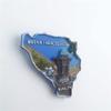 Sarajevo Bosna i Hercegovina Refrigerator Magnet Travel Souvenir 3D Decoration Magnetic Sticker Hand Painted Craft Collection view 4