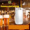 RGWYGCG Beer Keg,Stainless Steel Beer Barrel with Seal Knob Cover for Home Kitchen Brewing Beer,with Wine Spear for Camping Hiking Homebrewing Keep Beverage Fresh,15 liters,Barrel+Screw Cap view 2