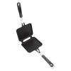 Hot Butty Maker, Grilled Cheese Non Stick Pan, Twill Detachable Nonstick Double Side Heating Aluminum Flip Pan with Handle, for Indoor Outdoor Home Kitchen Breakfast Frying Waffle view 1